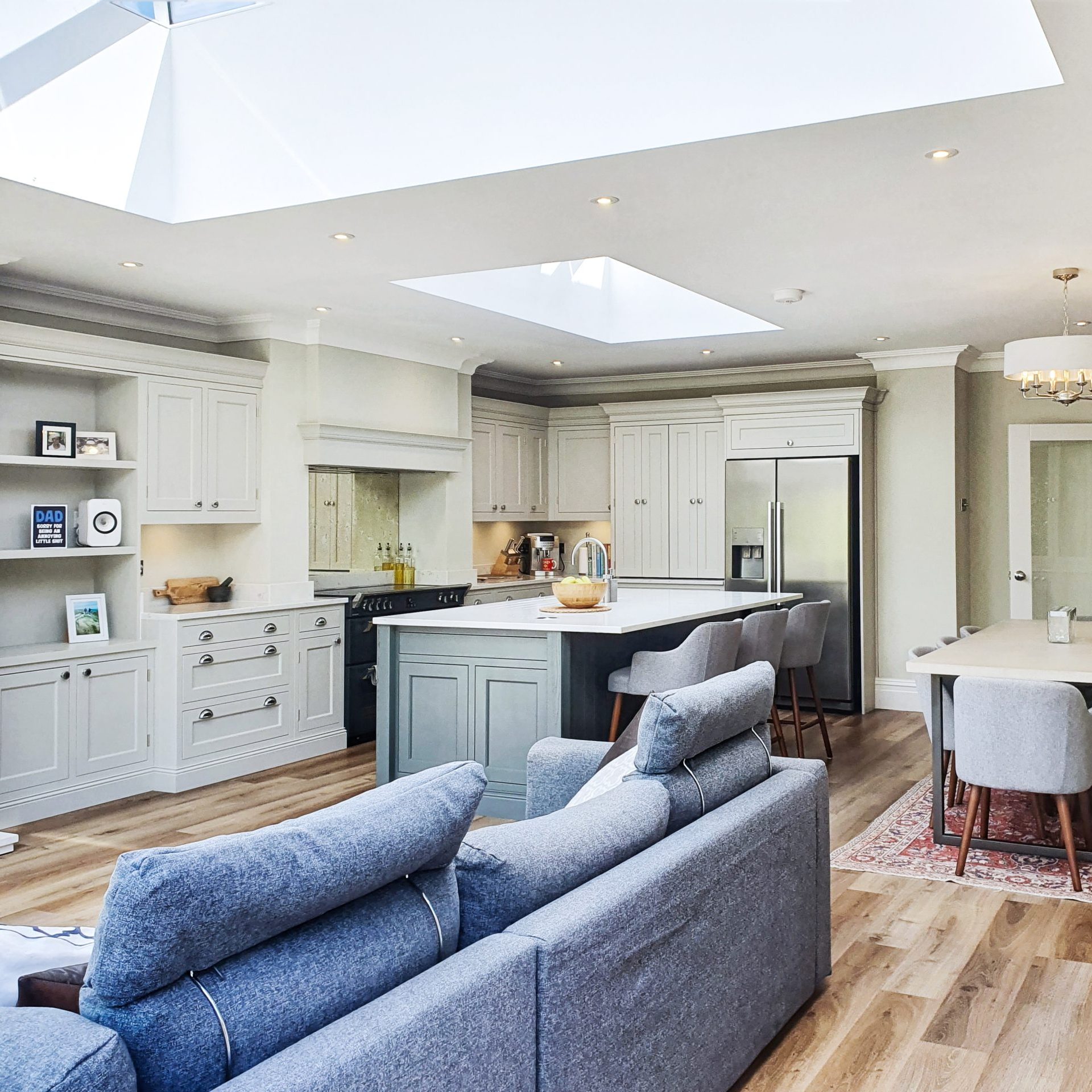 Open-plan kitchen and living space featured by Structo